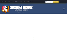 Tablet Screenshot of hostelbuddhahouse.com